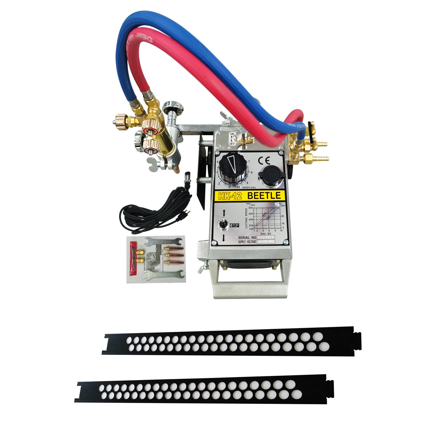 Automatic Gas Cutting Machine Portable Handle Torch Track Burner HK12 110V