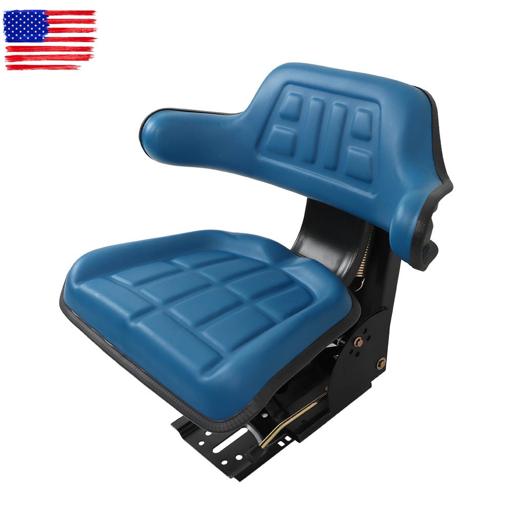 Blue Tractor Suspension Seat For Ford 2000 2600 2610 3000 4000 3600 4600 3910