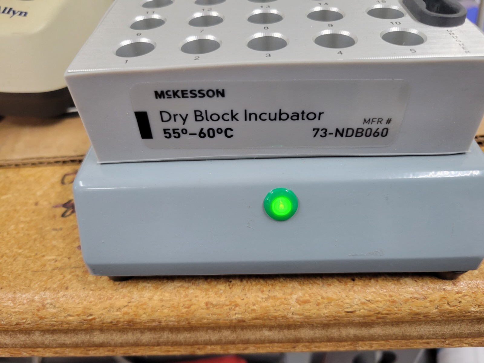 Nemko McKesson Dry Block Incubator 73NDB060 As Pictured Excellent Condition