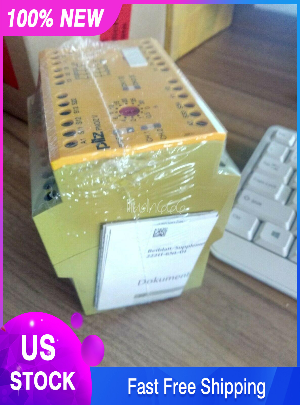 ONE New Pilz 774790 PNOZ V 30s 24VDC 3n/o 1n/c 1n/o t Relay