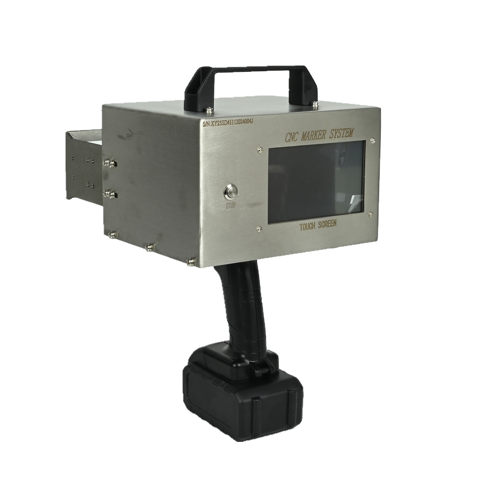 Portable Metal VIN Code Engraving Printer Touch Screen Dot Peen Marking Machine