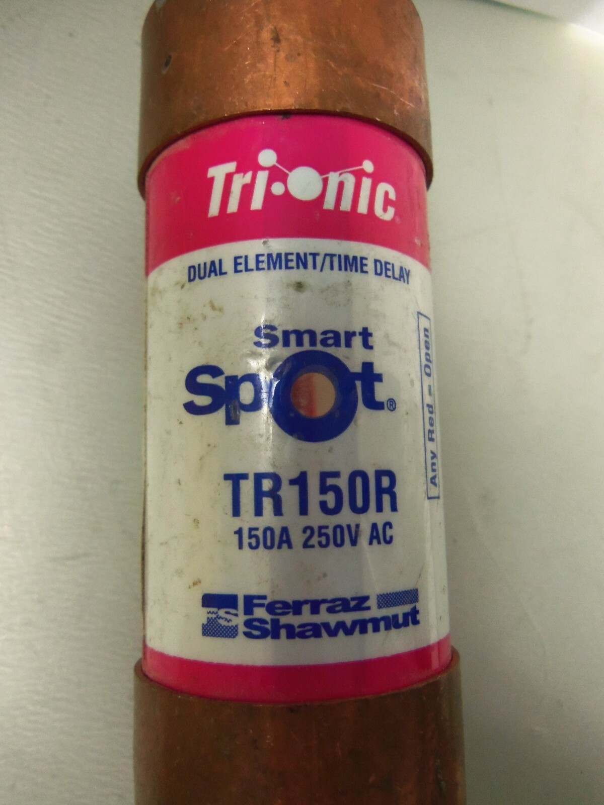 Nice Ferraz Shawmut Smart Spot TR150R FRN-R-150 Amp Fuse 250 Volt