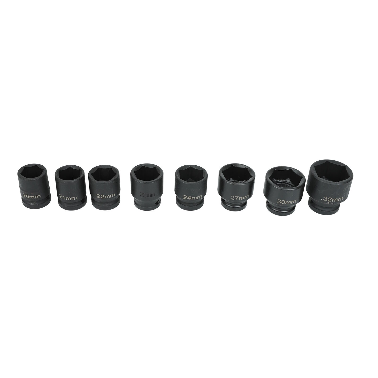 35pcs 1/2 Inch Drive Deep Impact Socket Tool Set Metric Garage Workshop Tools