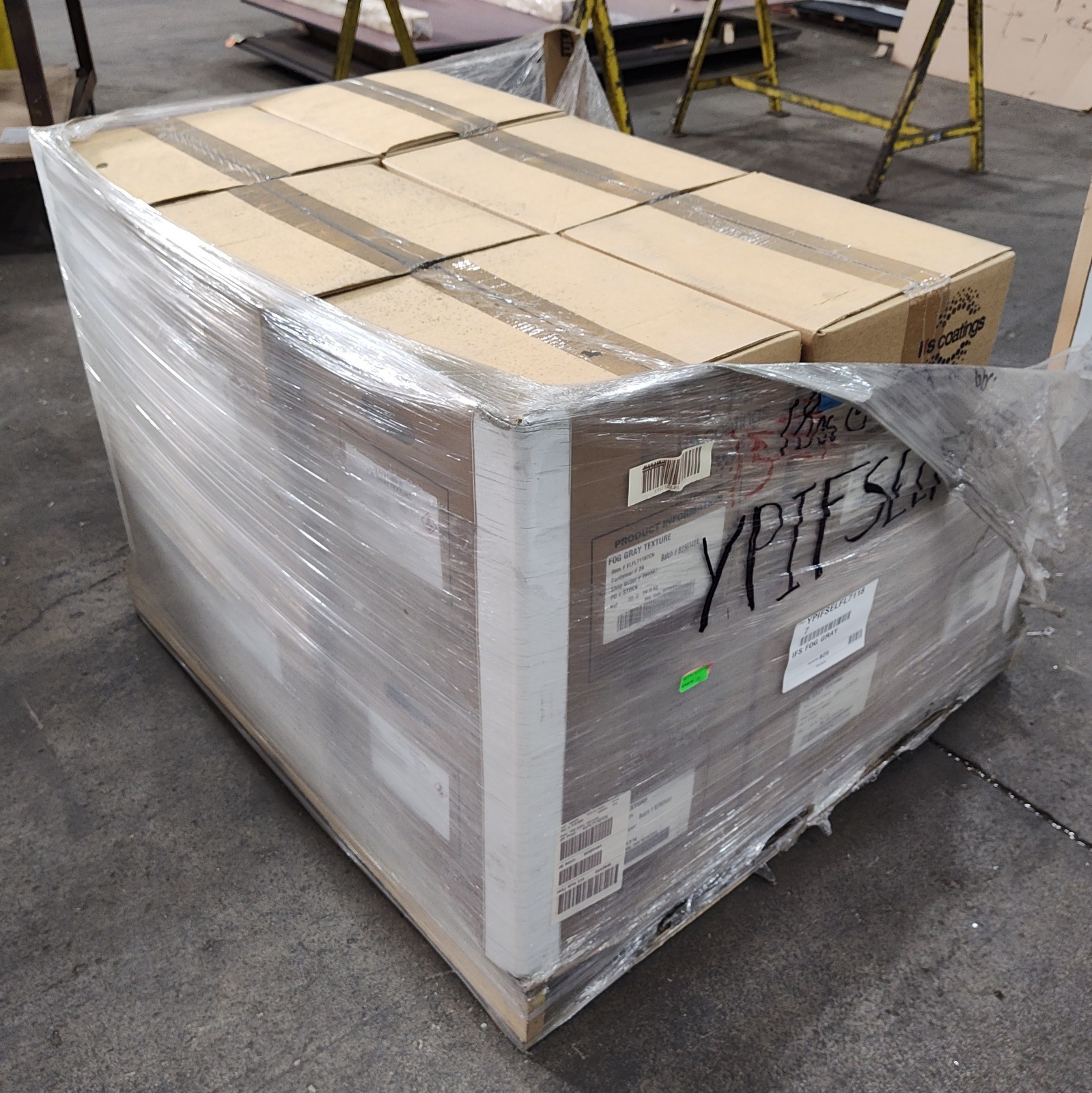 Surplus IFS Coatings Fog Gray Texture Powder Coat – 55 lb Box – Industrial Gray