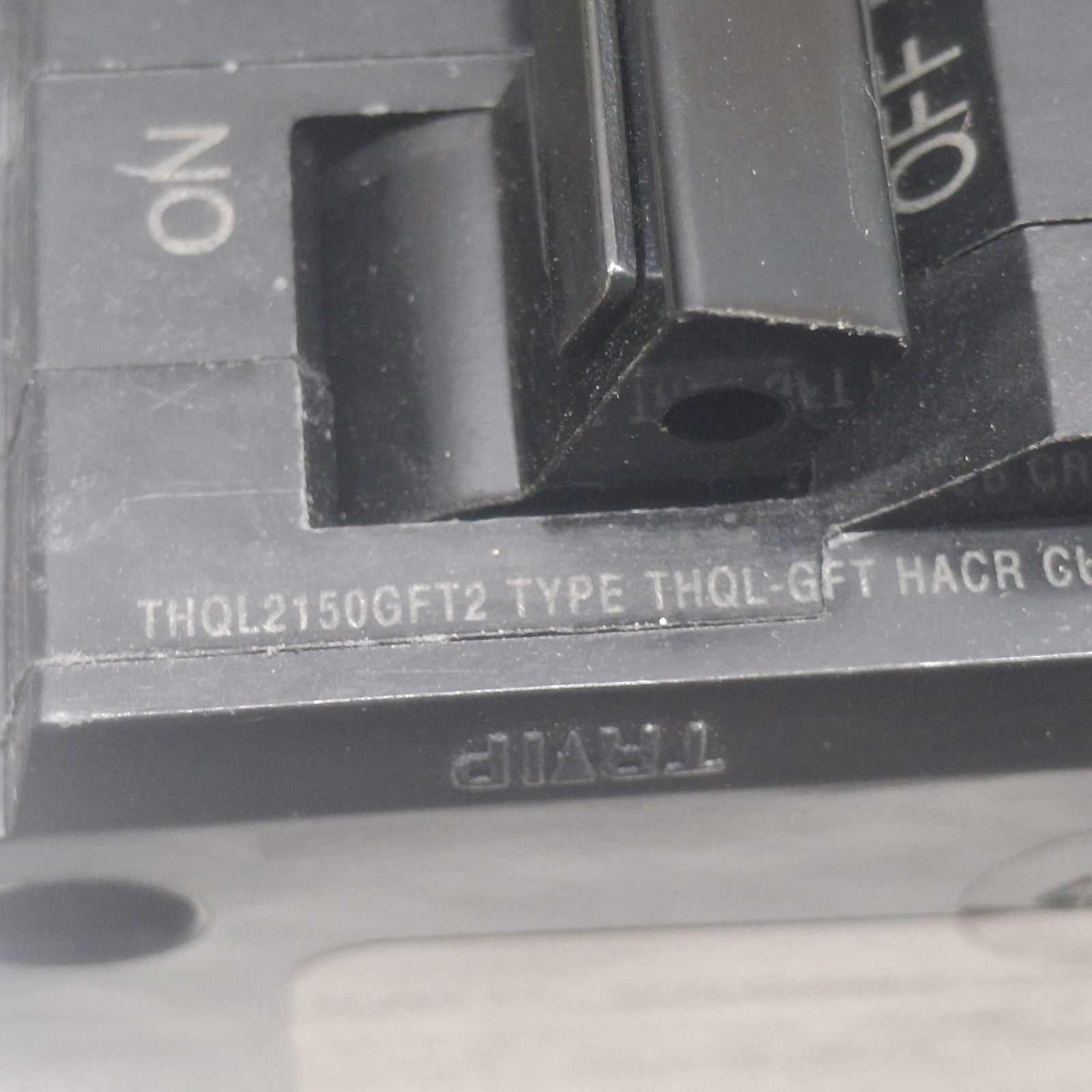 ABB THQL2150GFT2 GFCI Circuit Breaker 2-Pole 50A 120/240V AC Class A CU/AL
