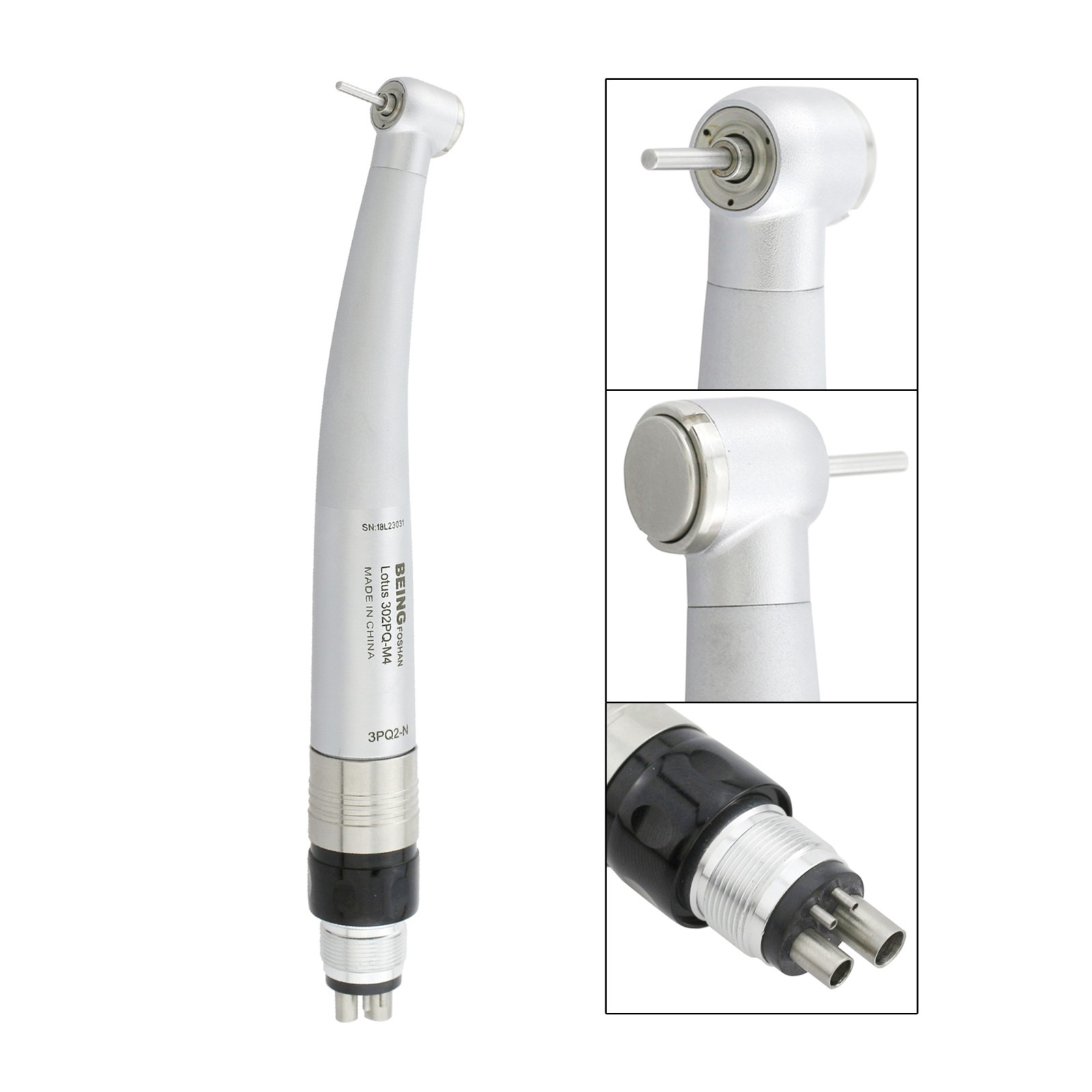 BEING Dental High Speed Turbine Handpiece NSK Phatelus Coupler 4 Hole 302PQ-N