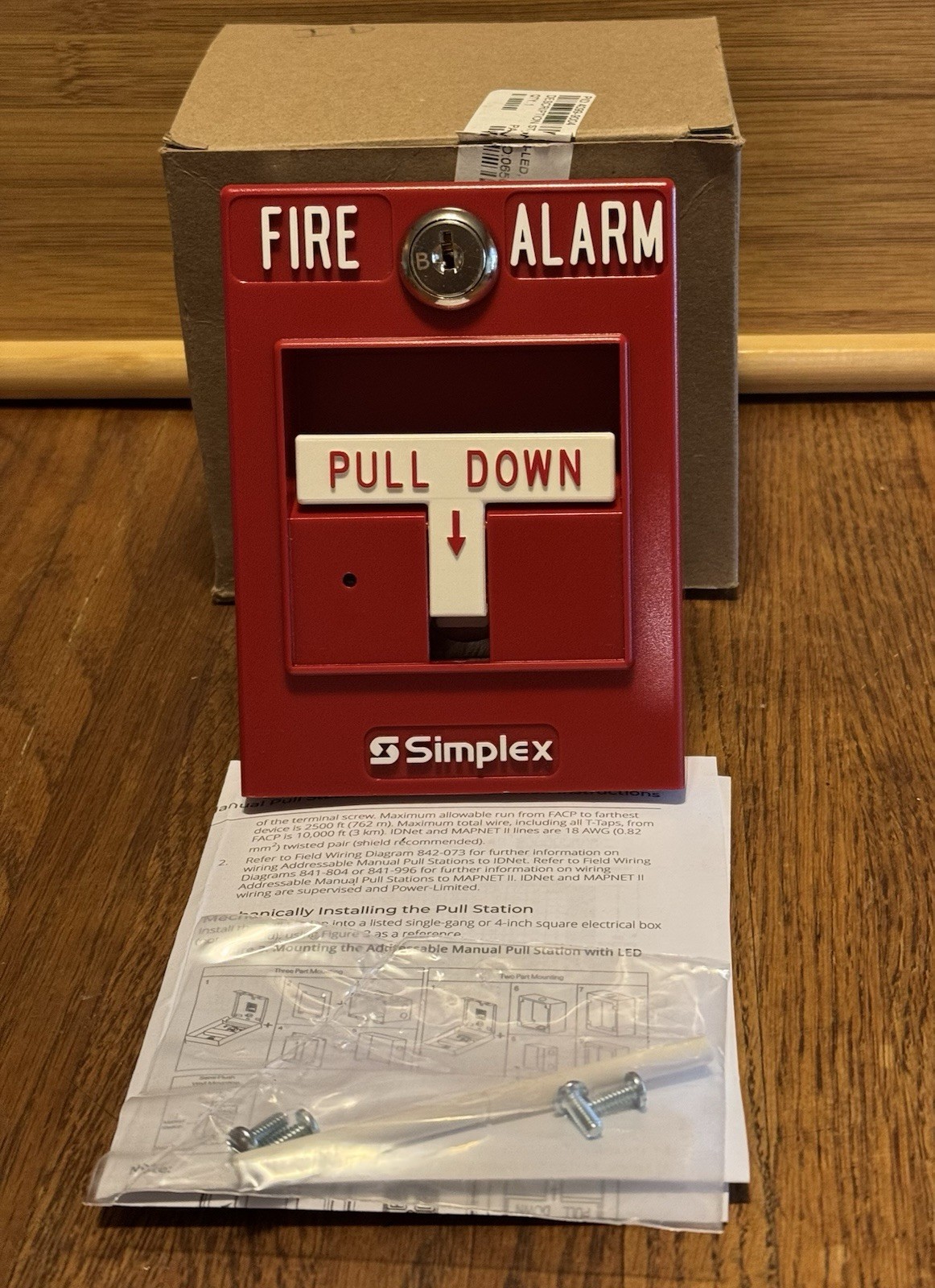 Simplex 4099-9004 Addressable Manual Pull Station