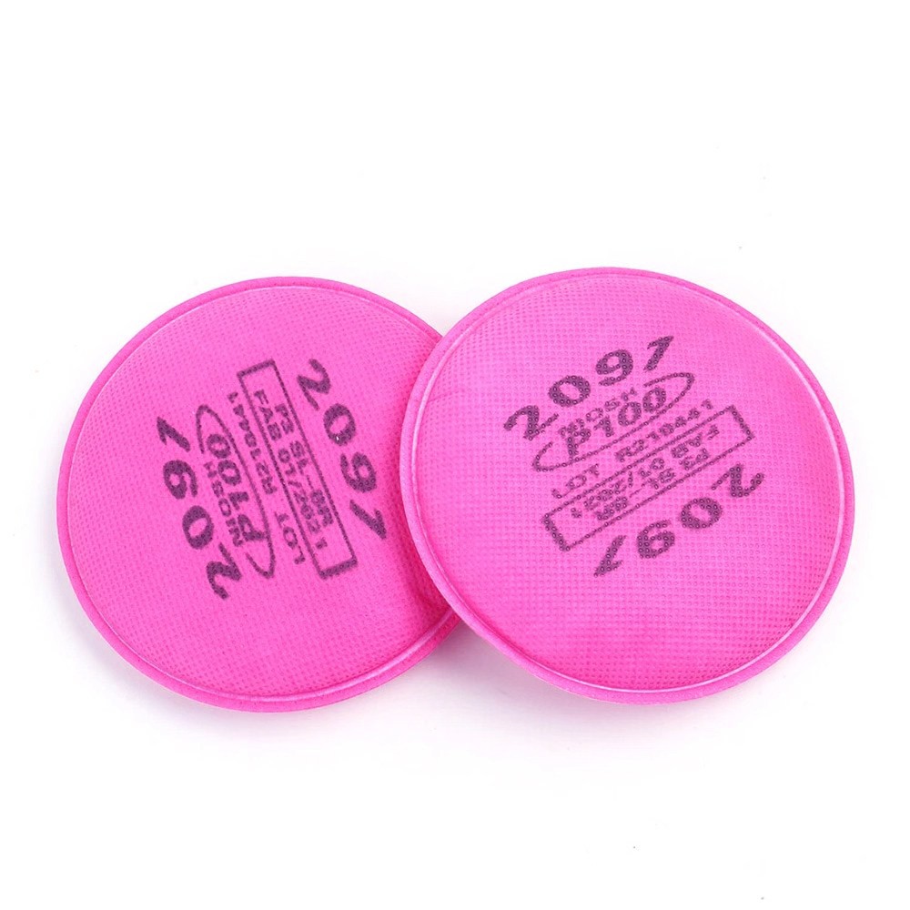 Silicone Half Face Dust Mask Paint Spray Chemical Respirator Reusable 95% Filter