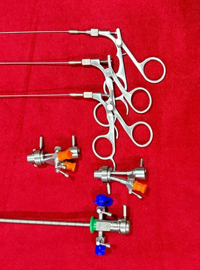 Hysteroscopy Cystoscopy Surgery Set 19FR with Semi Rigid Graspers 5FR Reusable