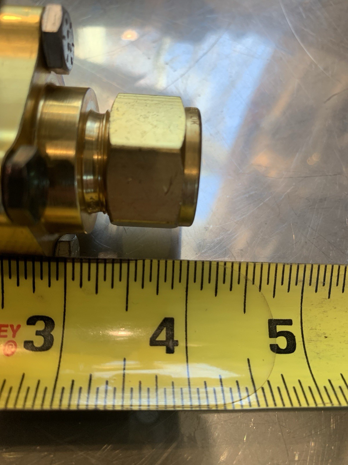 2-WHITEY / SWAGELOK B-63TS10 1/2″ BRASS BALL VALVE TUBE CONNECTION 1500 PSI -NEW