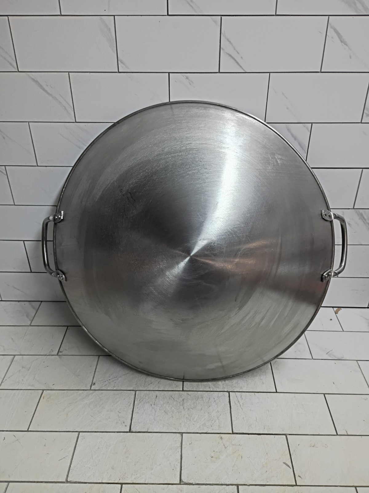 Town Food Service 18 Inch Steel Canontese Style Wok, Open Box