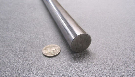 12L14 Metric Steel Ground Rod, 25 mm Diameter x 3 Foot Length