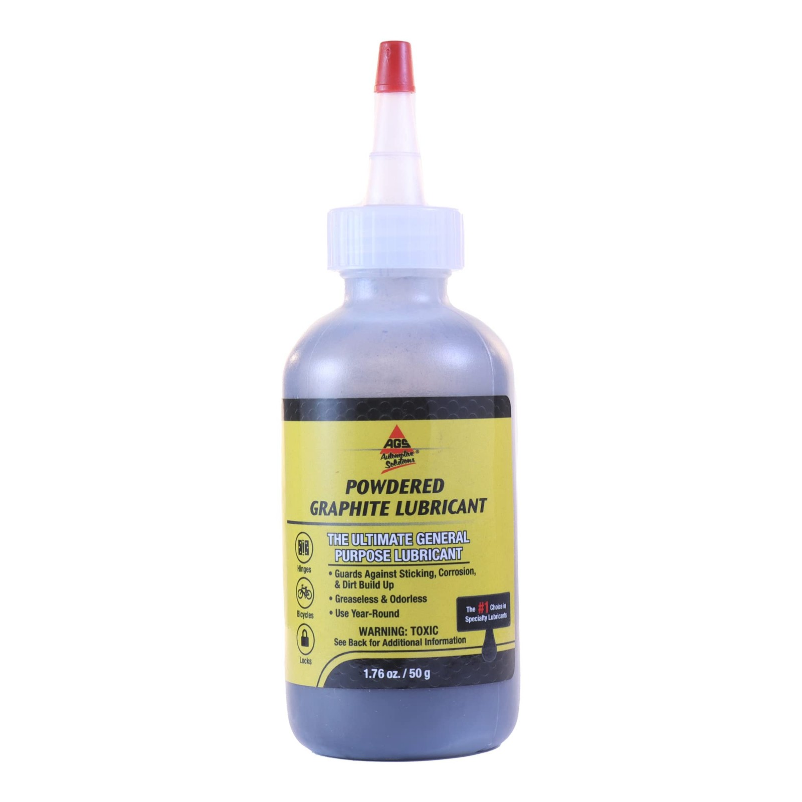 AGS Company MR. ZIP Extra Fine Dry Graphite Lubricants Bottle 2oz., Advanced …