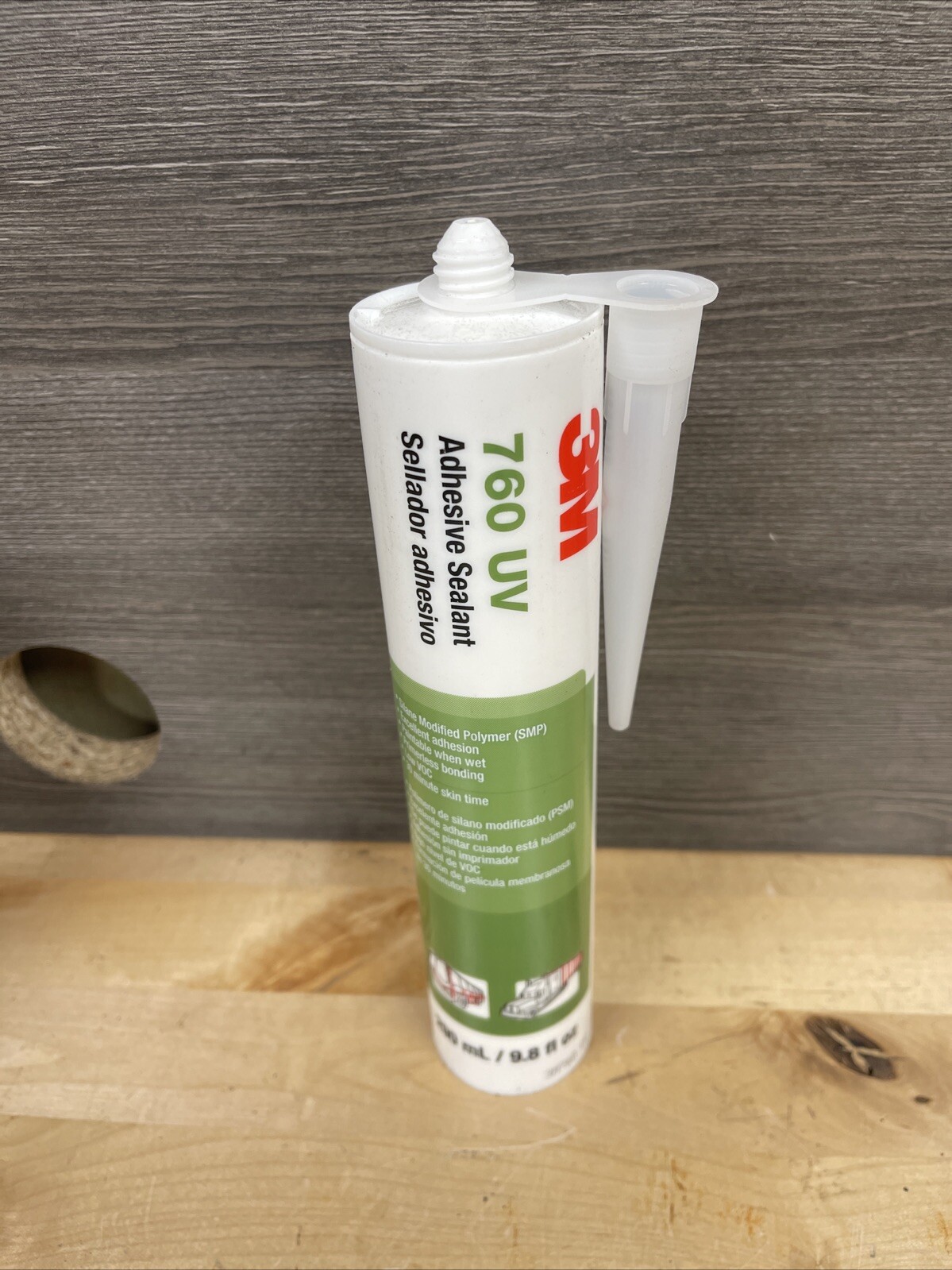 3M 760 UV Adhesive Sealant 290 mL Cartridge White Brand New