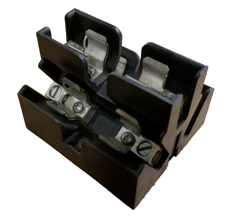 NEW BUSS 30 AMP FUSE HOLDER 600 VAC CLASS J 60/75C WIRE JP60030-3CRA