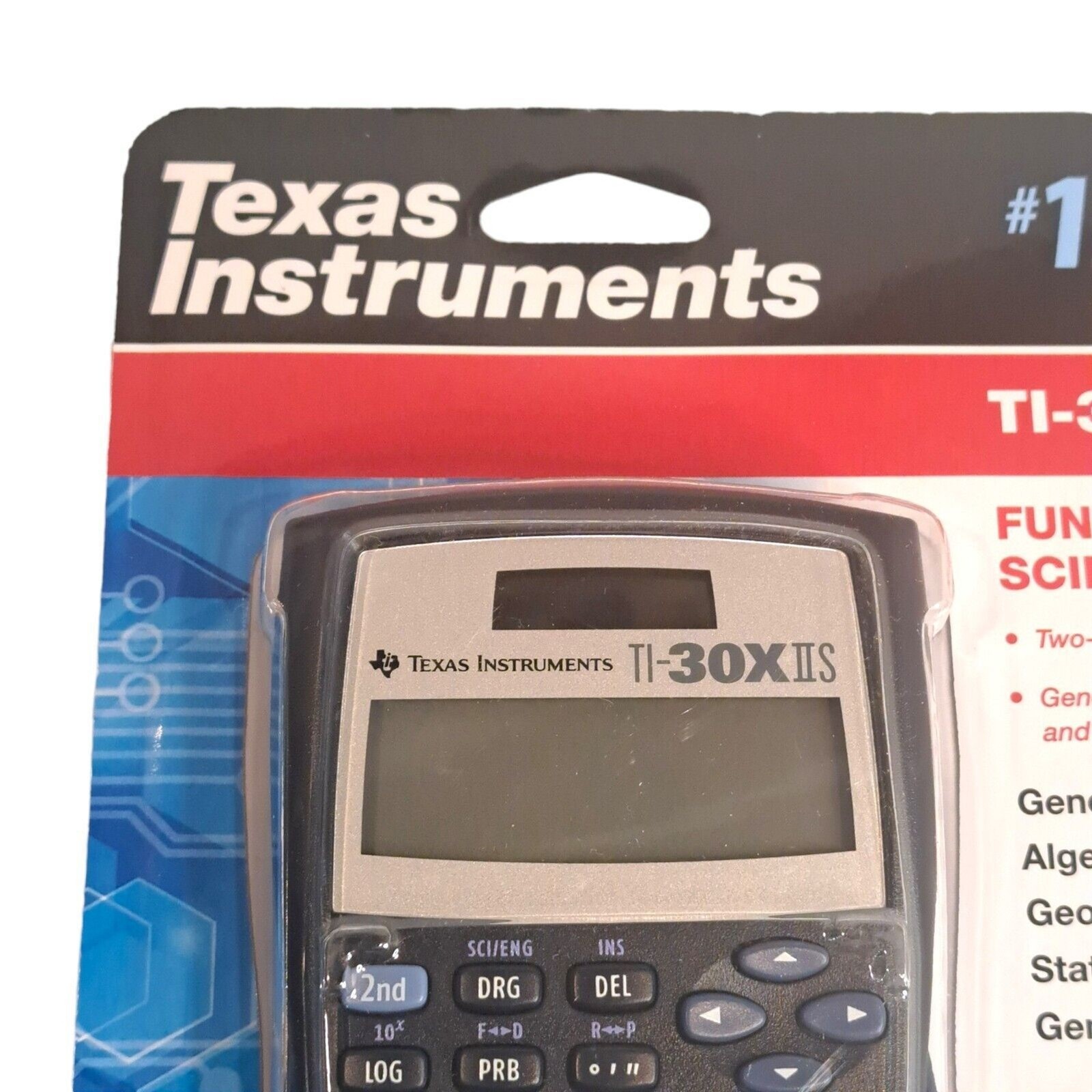 TI30XIIS Fundamental Scientific Calculator SAT ACT AP Solar+ Texas Instruments