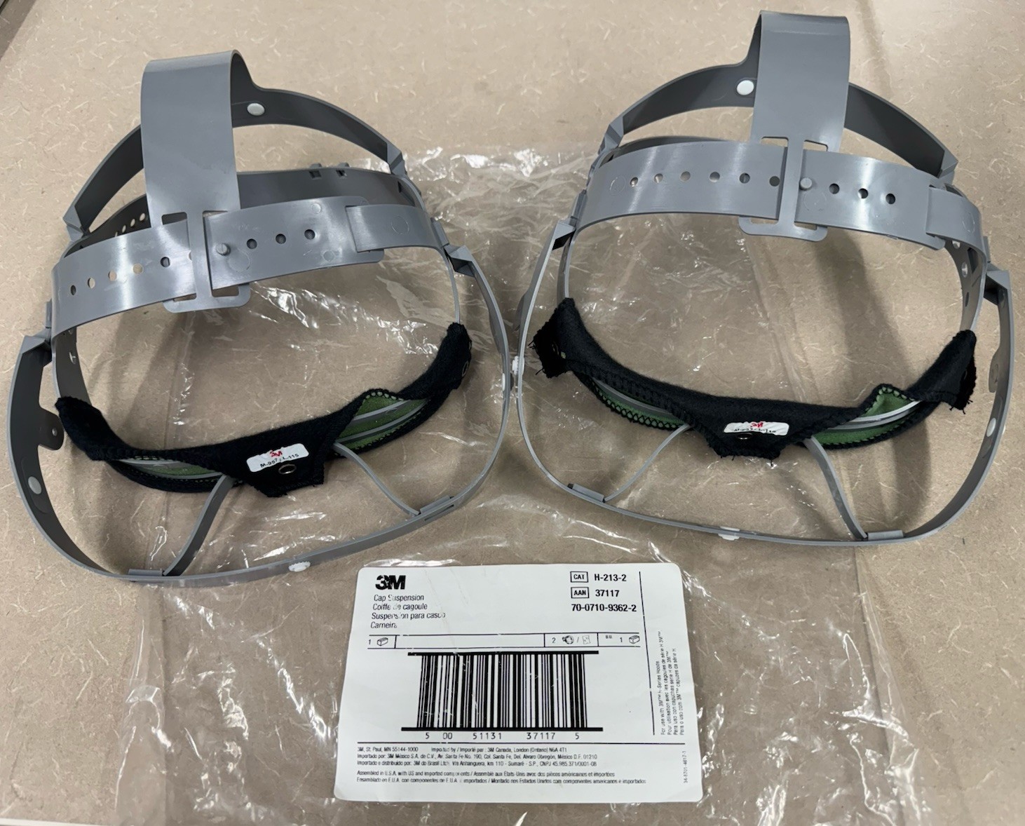 3M 37117 Cap Suspension, For Use With: H-410-10 And H-420-10 Hoods