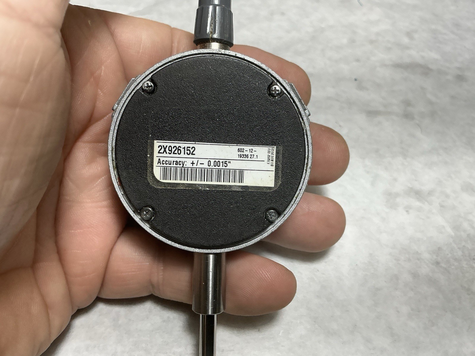 Nice Mitutoyo Electronic Indicator Model 543-783B Cracked Screen