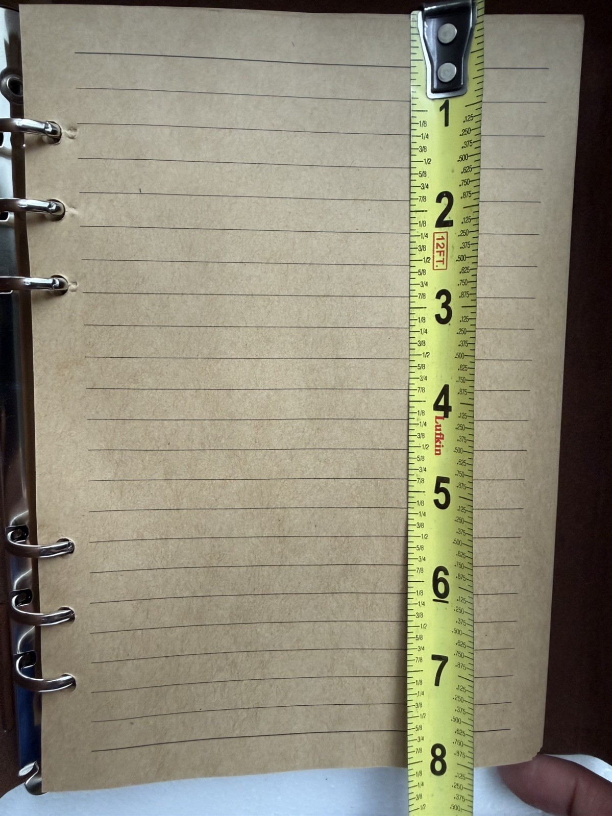 Leather Writing Journal Notebook, MALEDEN Classic Spiral Bound Notebook