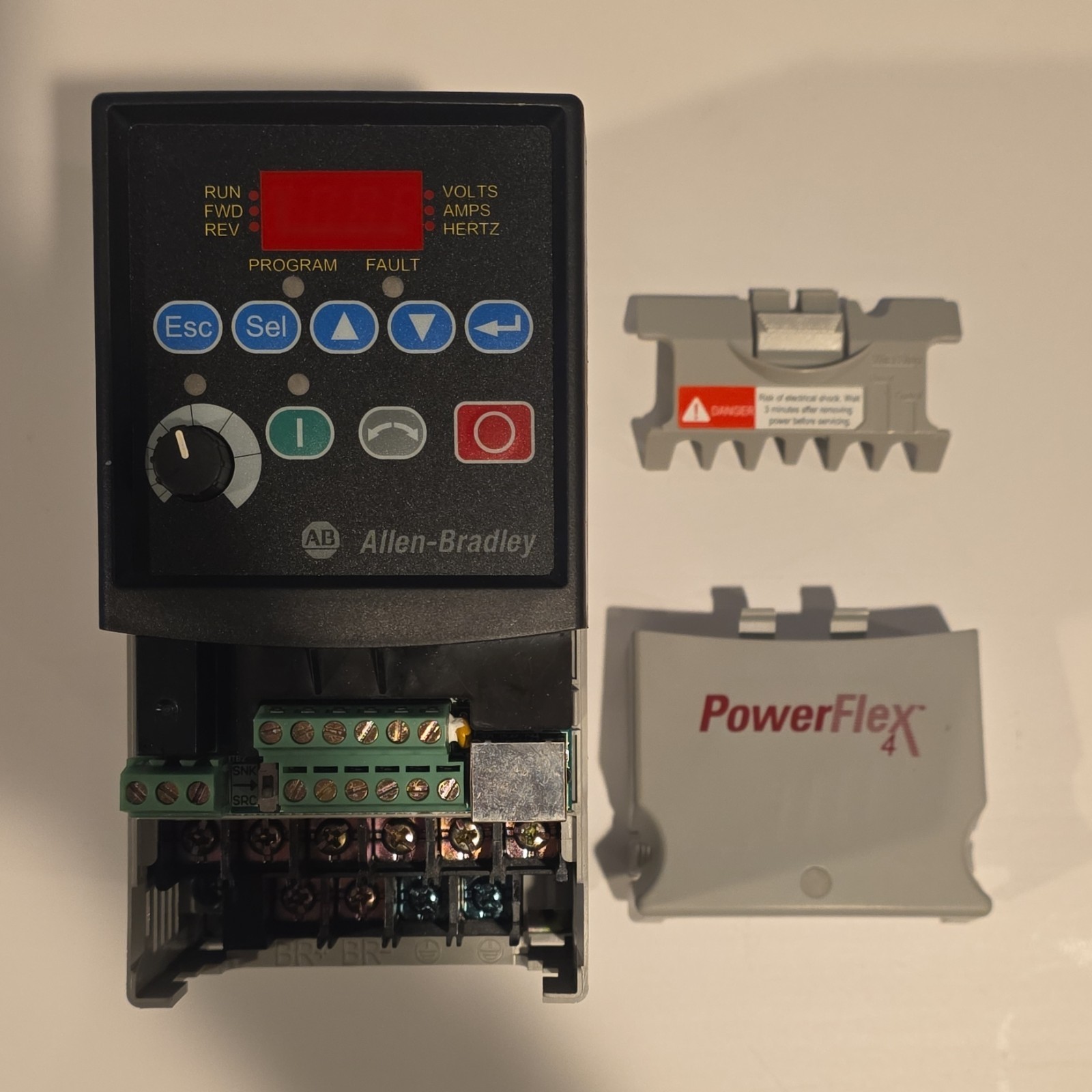 Allen-Bradley PowerFlex 4 0.4KW 0.5HP 3-Phase Drive 342-528V IP20/IP30/NEMA 1