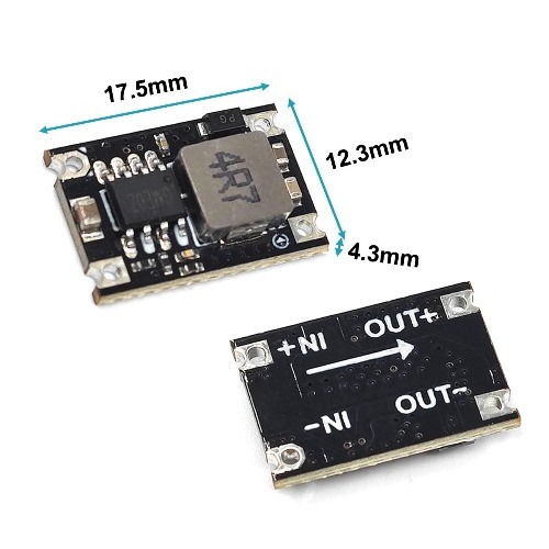 5V Buck Converter Module 5 Packs DC 30V to Step Down Regu Style: 5PCS-5V-Black
