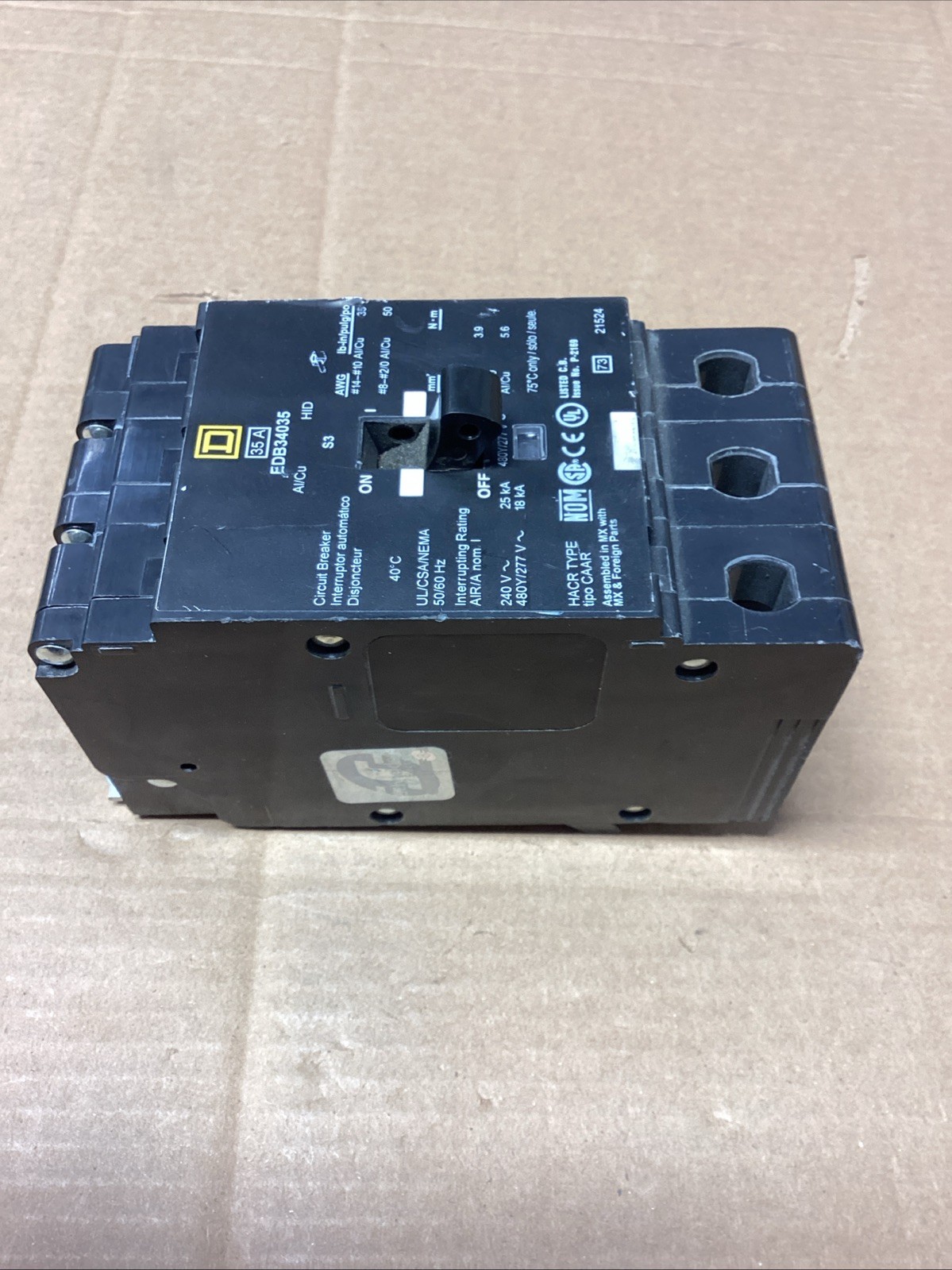 Square D EDB34035 NOB