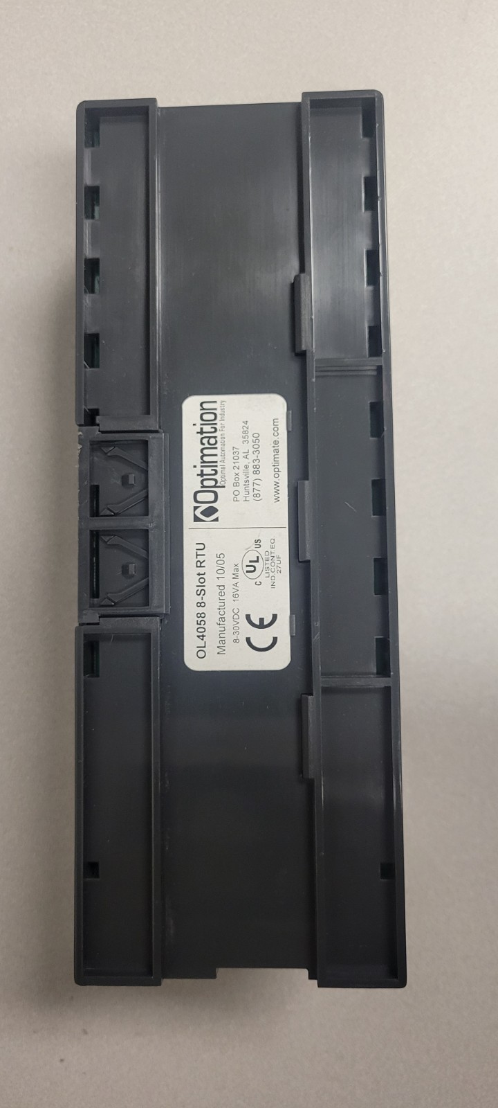 New Opti Logic Ol4058 8-slot Remote Terminal Unit #1114