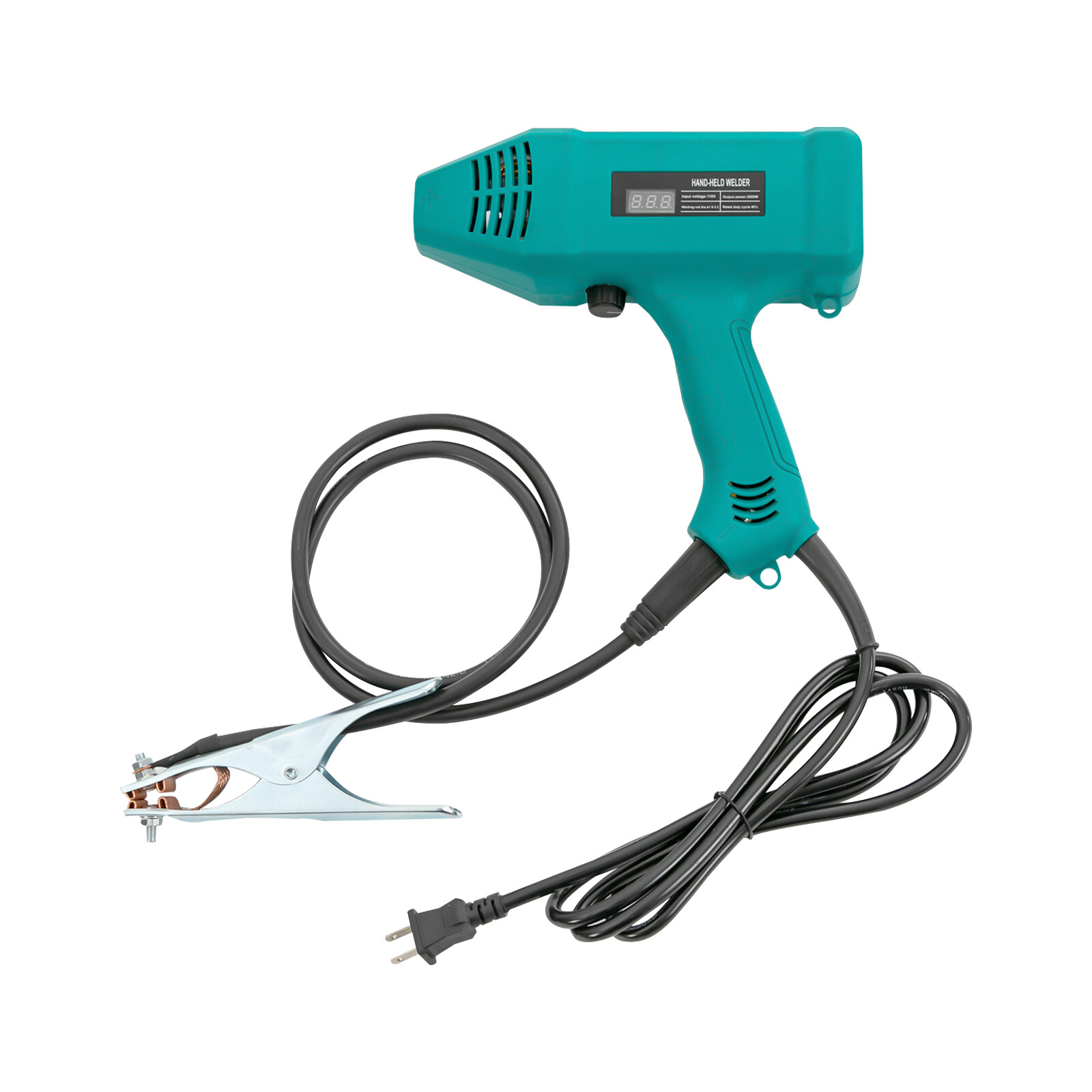 110V 3000W Electric Welder Hand Held Welding Machine Kit Digital Arc Welder Tool