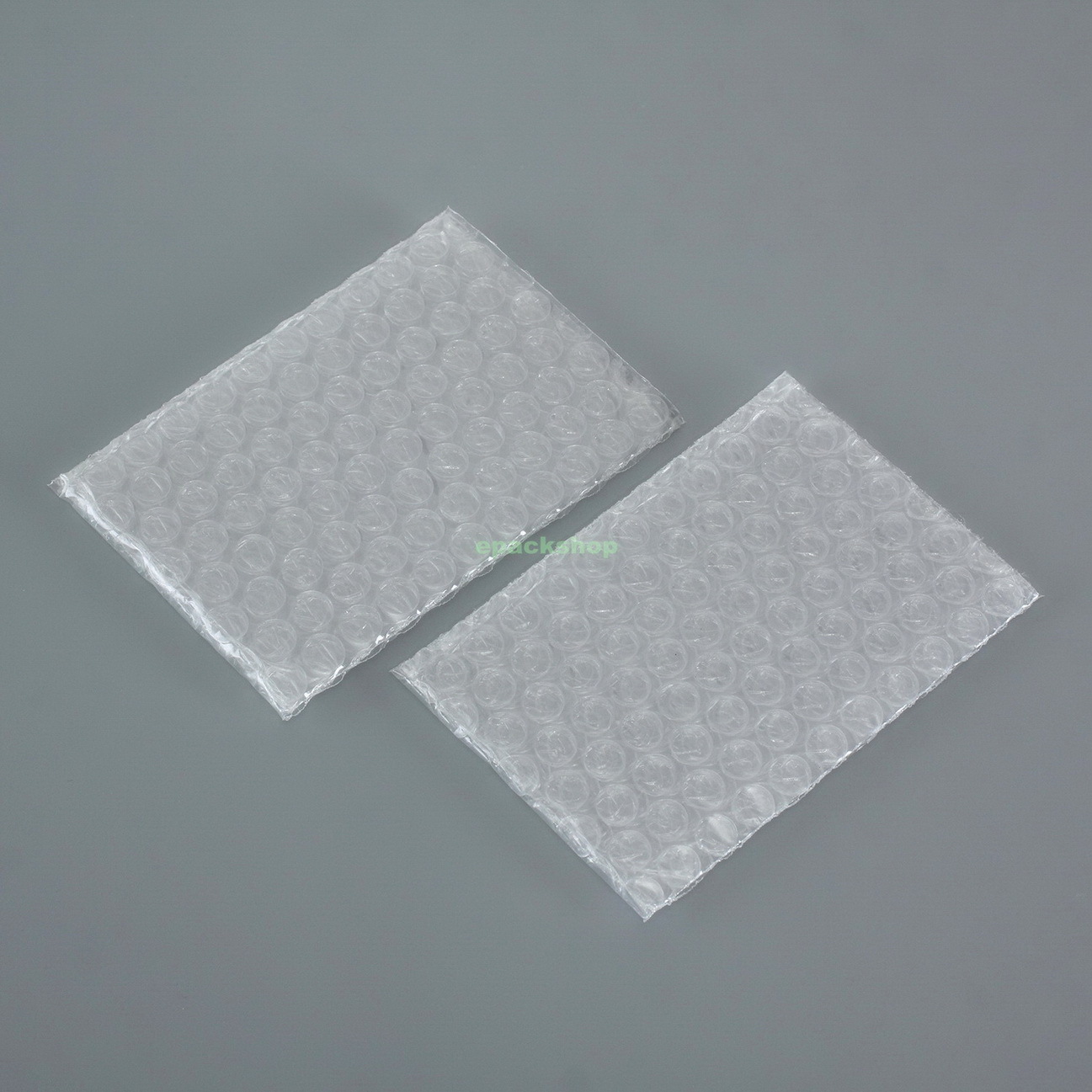20 Bubble Bags 3″ x 5.9″_80 x 150mm Plastic Clear Poly Envelope Packing Pouches