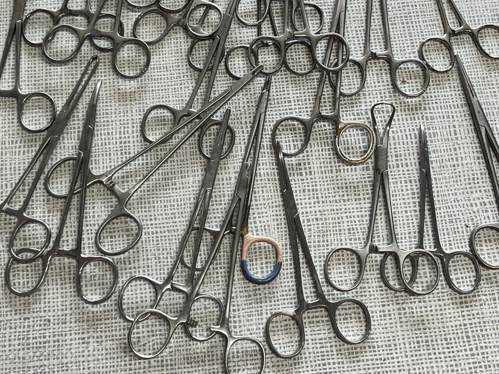 Lot of 80+ Various Brand & Size Medical Surgical Instruments Stainless Steel