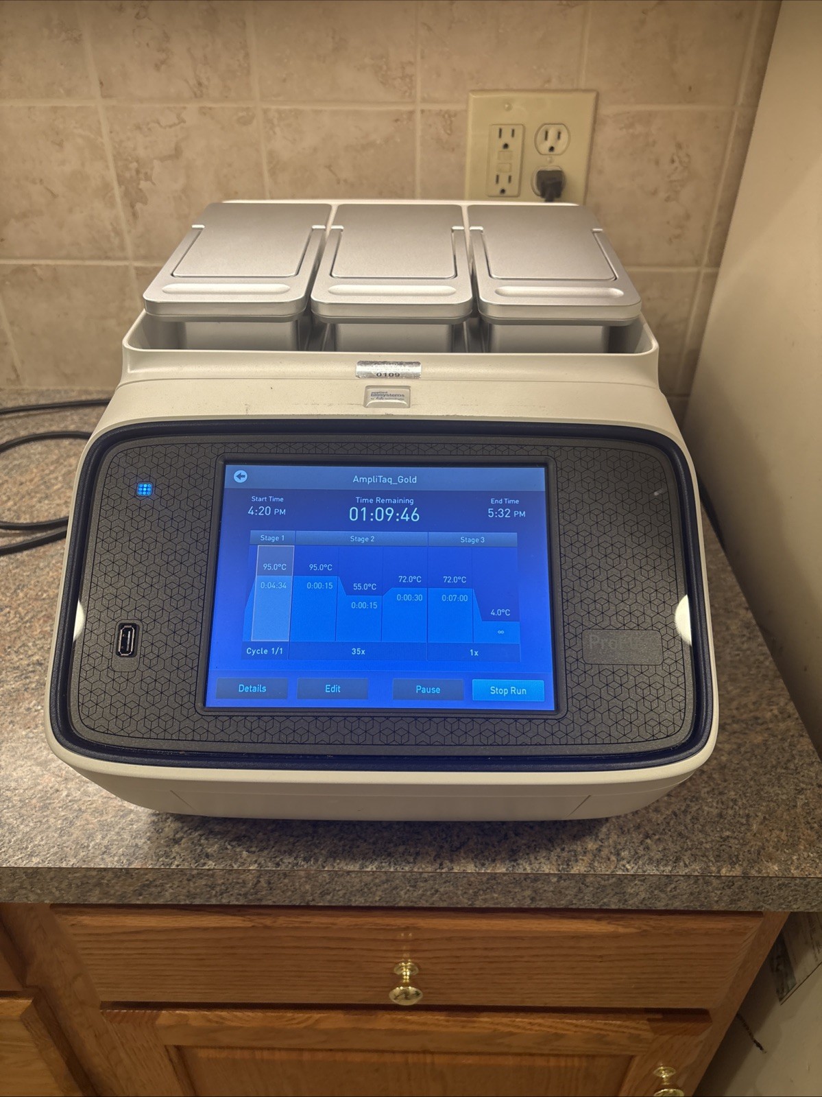 Applied Biosystems Proflex Base PCR System 3×32 Block, Mfg 2022