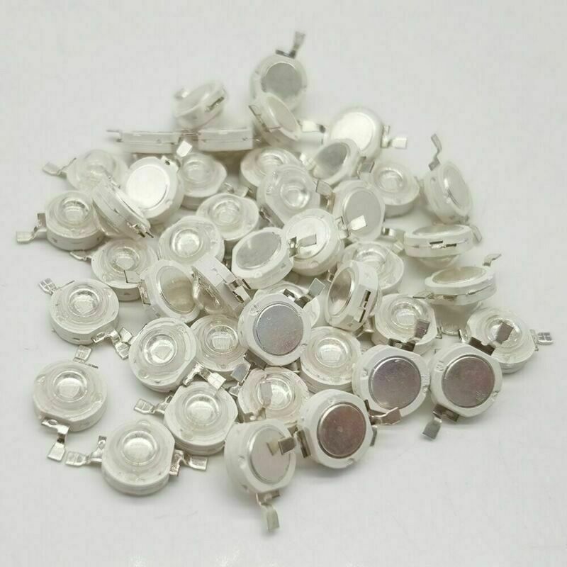 3W UV Purple LED 365nm 375nm 380nm 385nm 395nm 405nm 410nm 420nm NO PCB