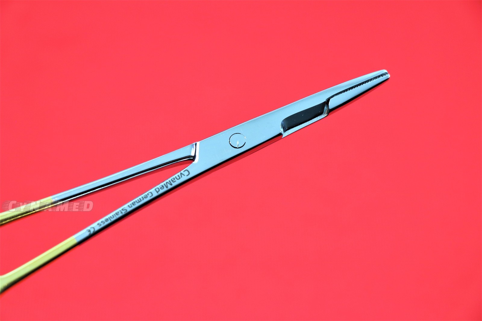 5 EA GOLD HANDLE GERMAN OLSEN HEGAR NEEDLE HOLDERS HEMOSTAT SCISSORS 6.5″ DENTAL