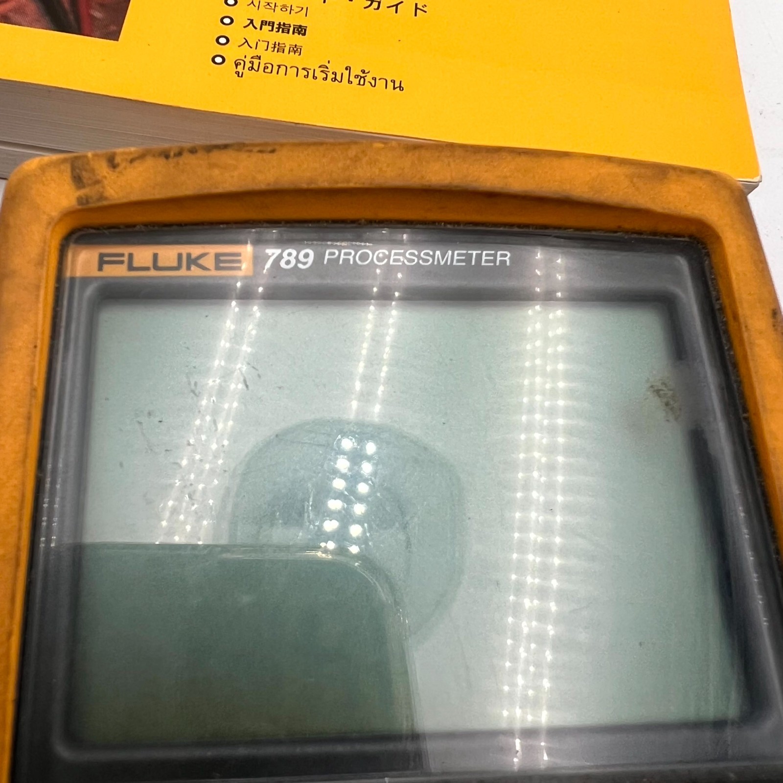 Fluke 789 ProcessMeter Digital Multimeter Loop Calibrator LCD Display With Leads