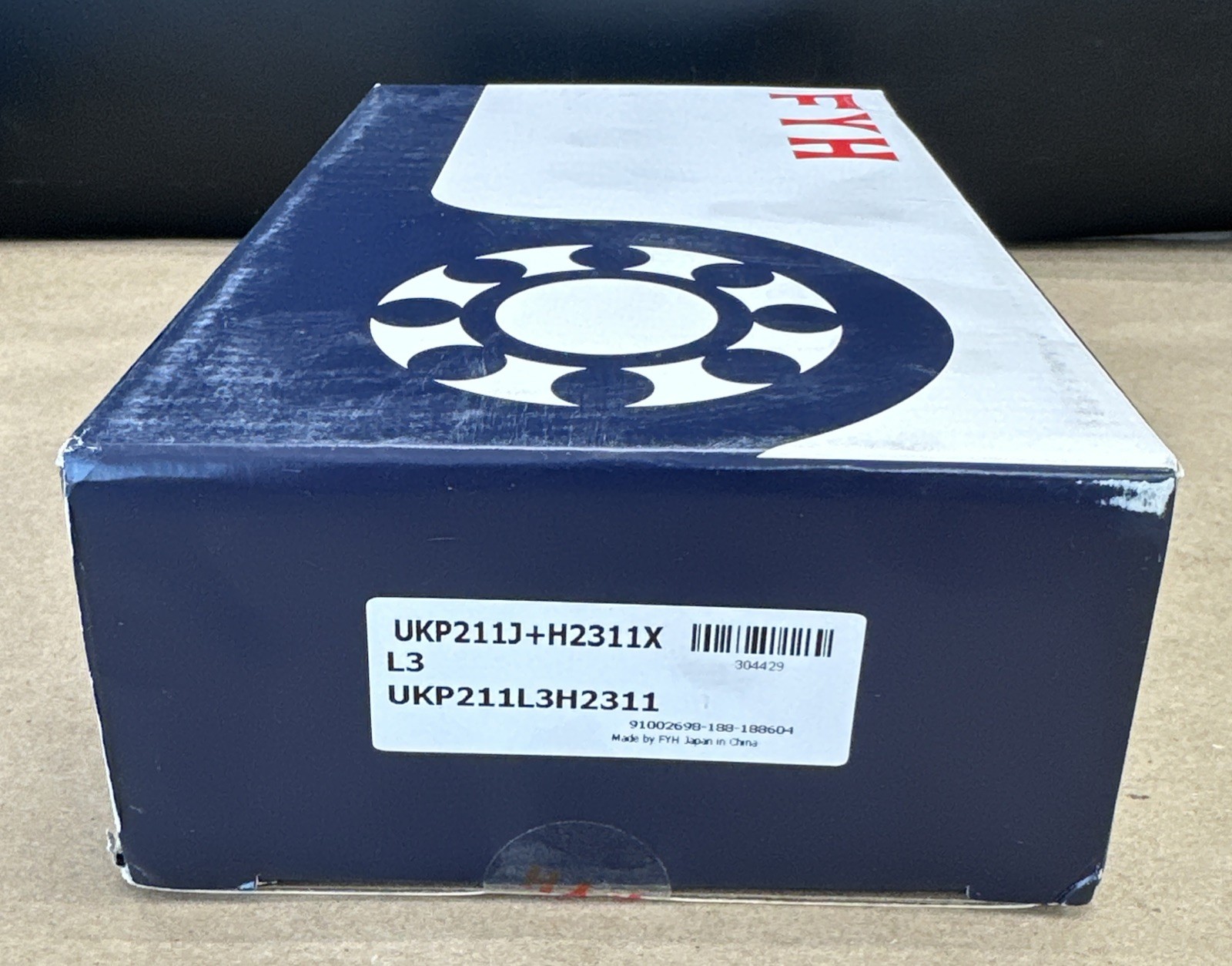FYH Bearing Units UKP211J+H2311X L3 / UKP211L3H2311 50mm Bore 2-Bolt Pillow Bloc