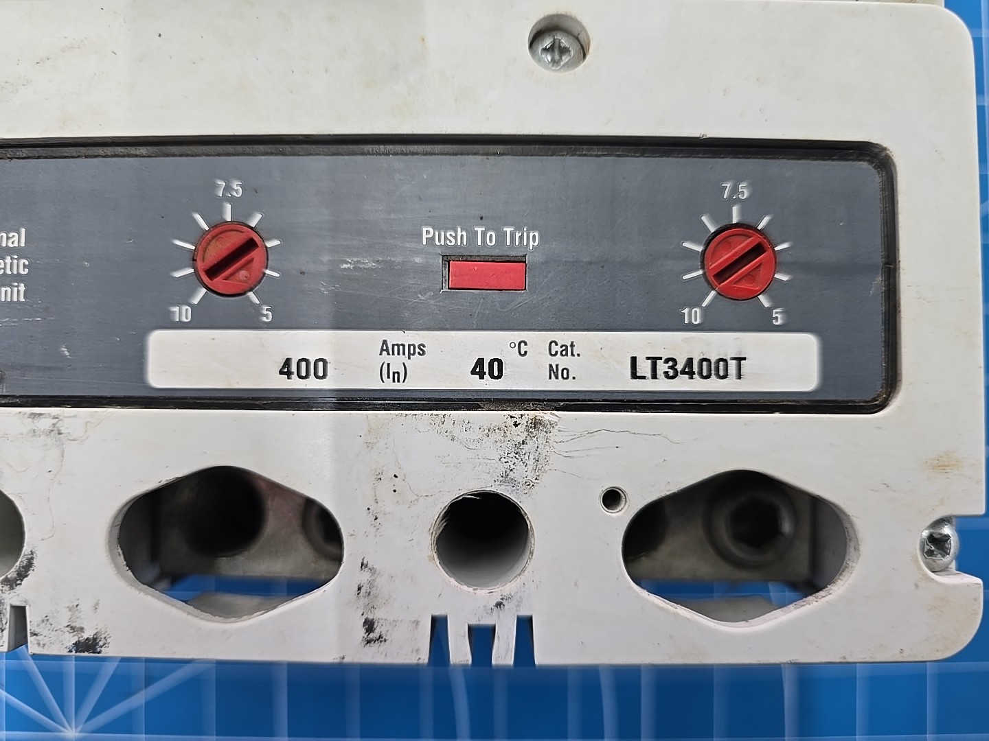 Automation Direct Industrial Circuit Breaker L3P 35k 400 Amp Cat LT3400T