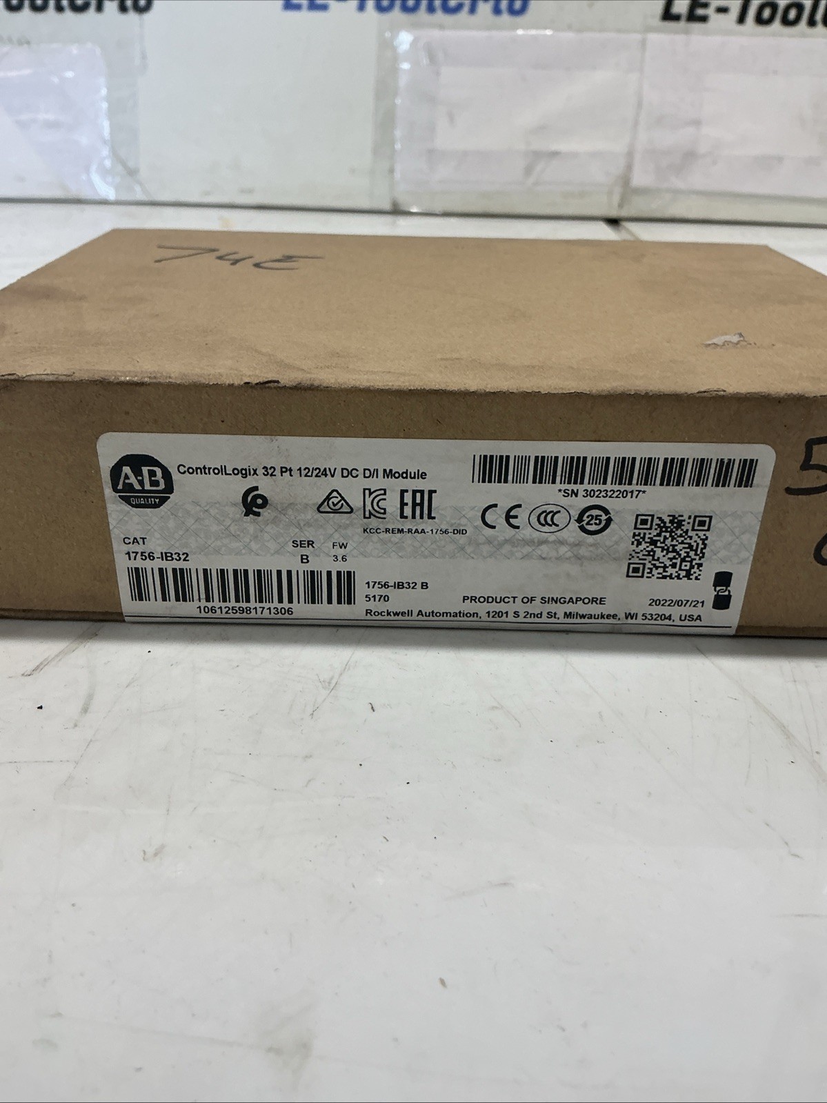 Allen-Bradley 1756-IB32 Ser B ControlLogix DC Input Module Y-869