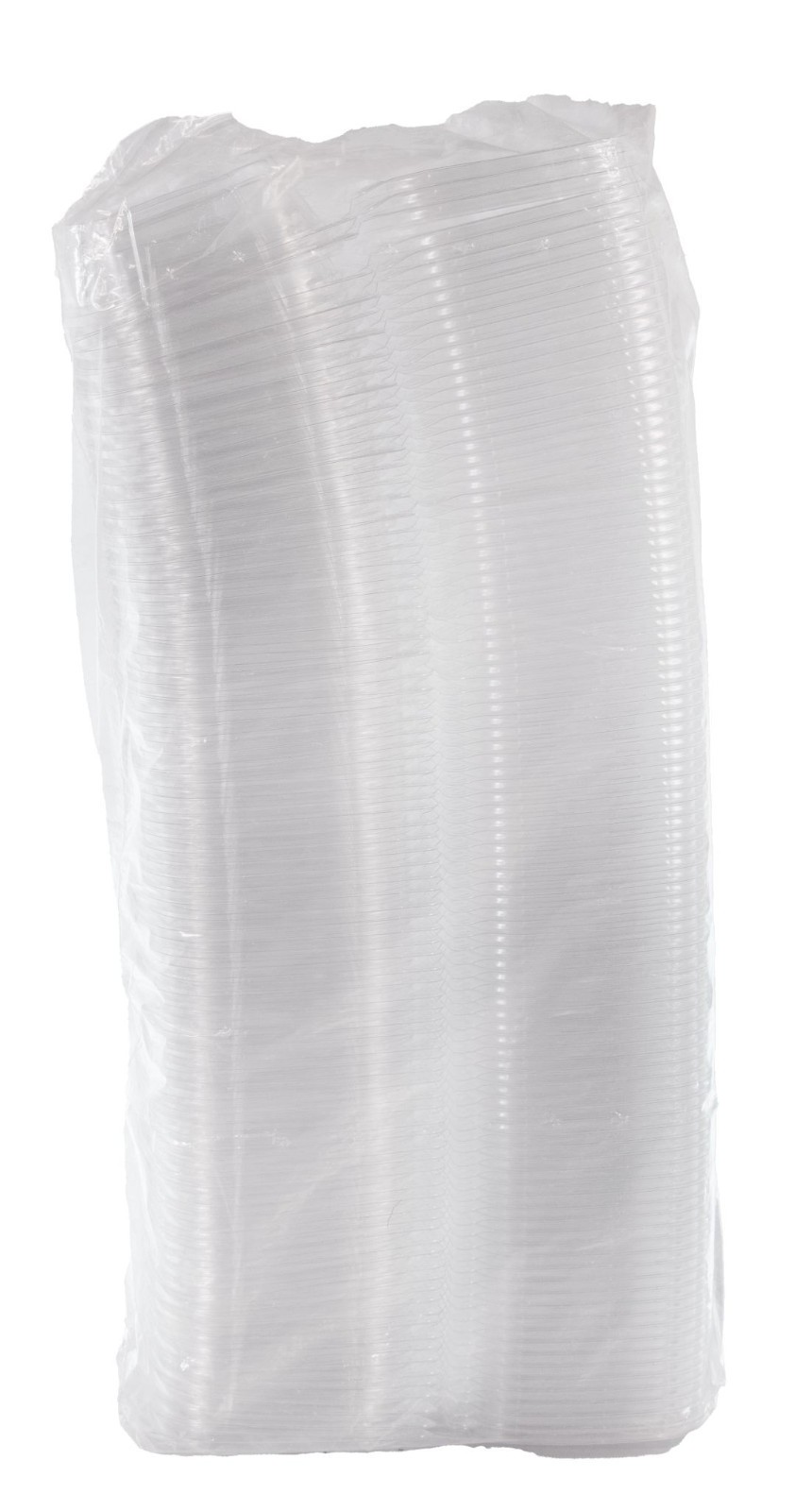 Dart CH8DEF 8 oz PET Tamper Evident Clear Hinged Deli Containers SafeSeal 200/CS