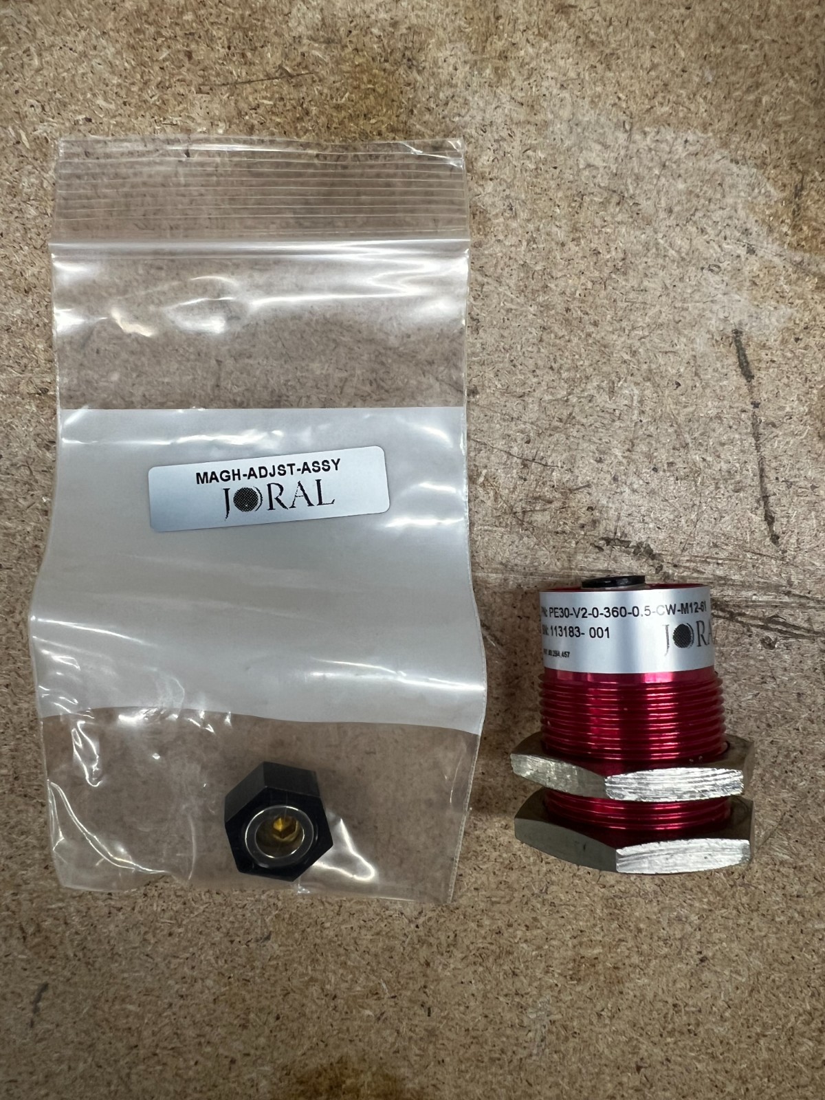 Joral PE30-V2-0-360-0-5-CW-M12 Non-Contact Rotary Encoder 0-360° 0-5V M12