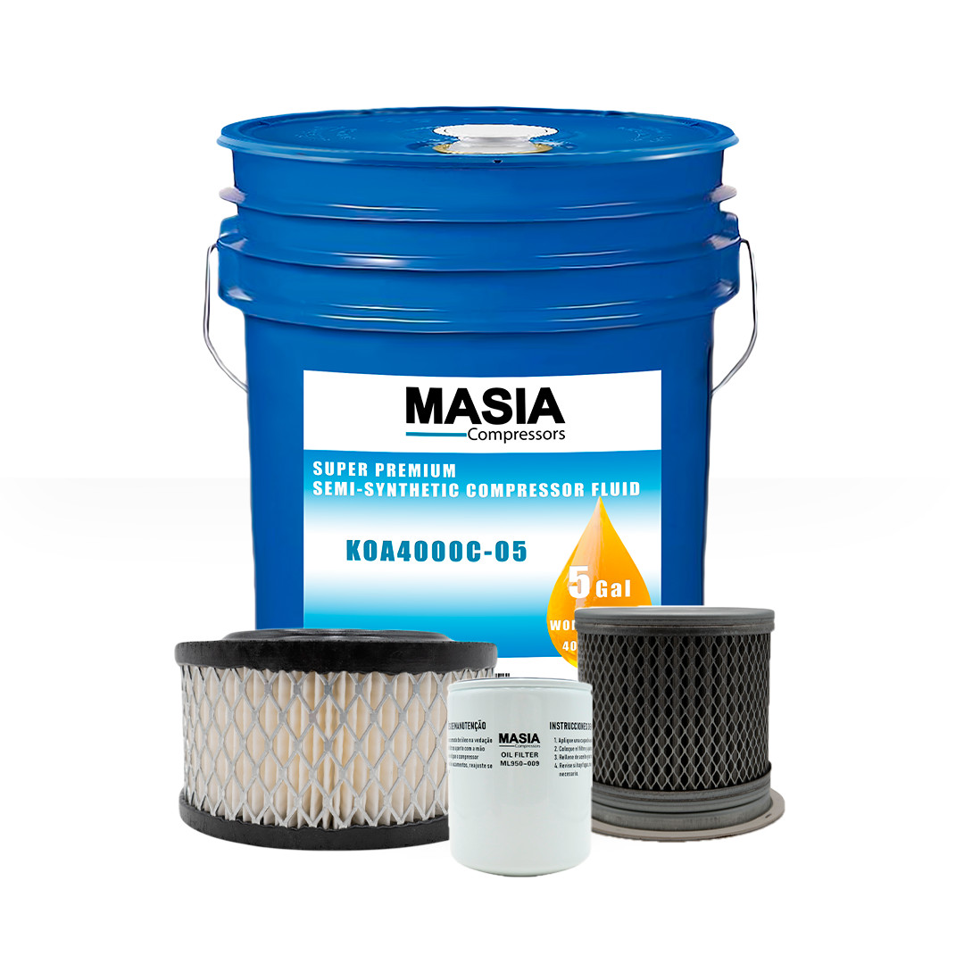 10B-40HP 4000 Hours Service Kit (042445, 250025-525, 250034-111, Sullube-32)