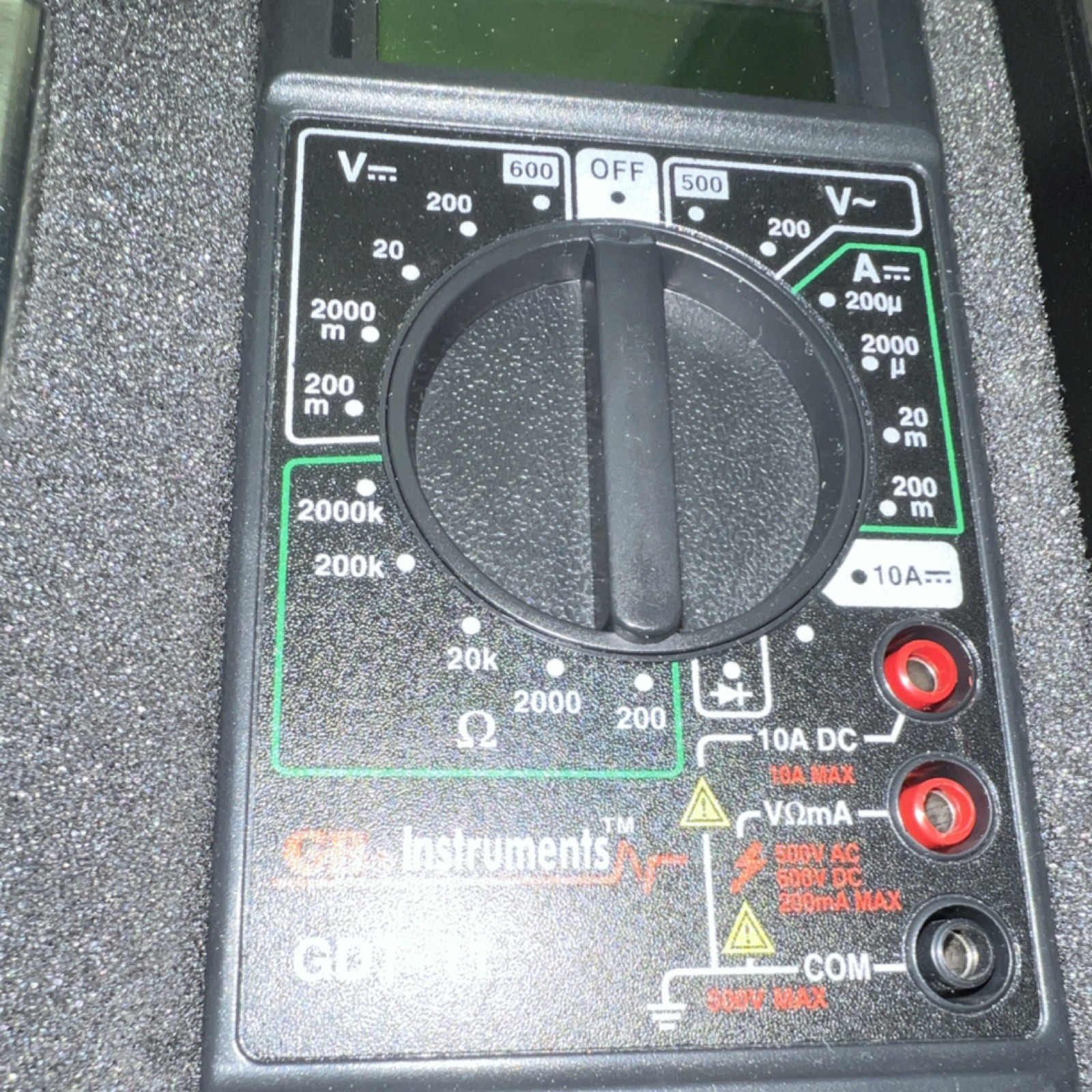 Gardner Bender Home Electrical Test Kit Digital Multimeter GDT-11 With Case
