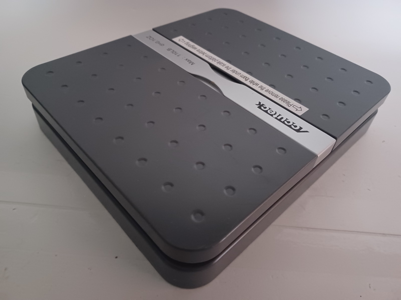 Accuteck ShipPro W-8580 110lbs x 0.1 oz Gray Digital shipping scale -INCOMPLETE!