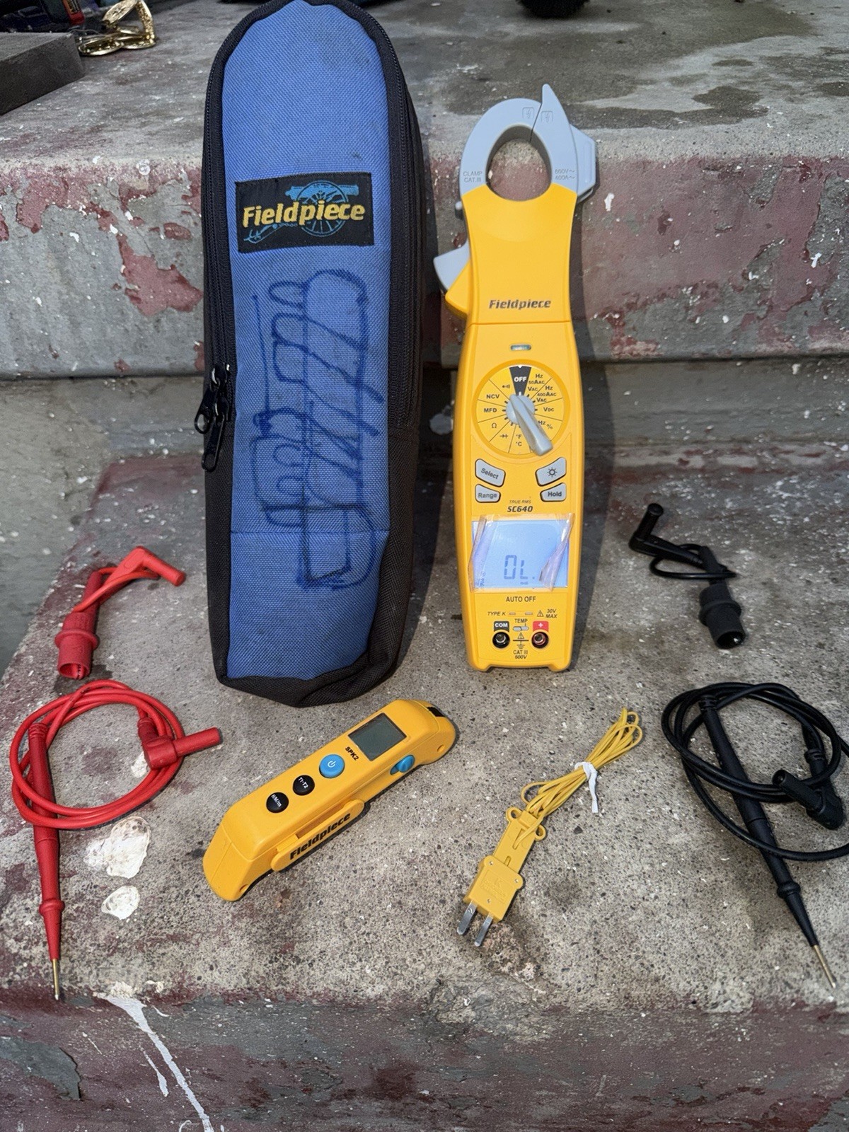Fieldpiece Sc640 Digitalclampmeter, Trms, 400A, 600Vac+spk2
