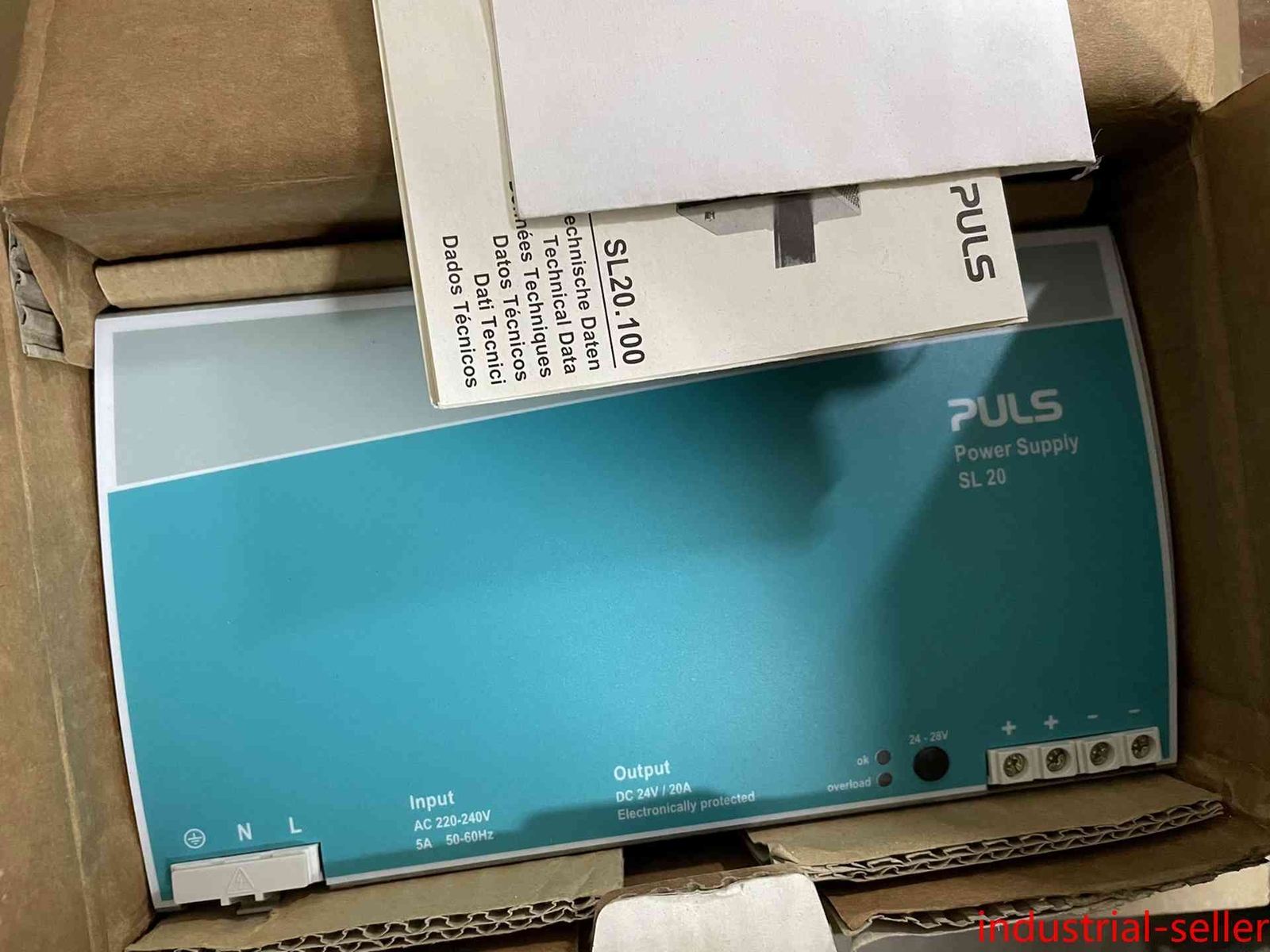 ONE Power supply SL20.100 old packaging Fedex DHL Ship 1PS