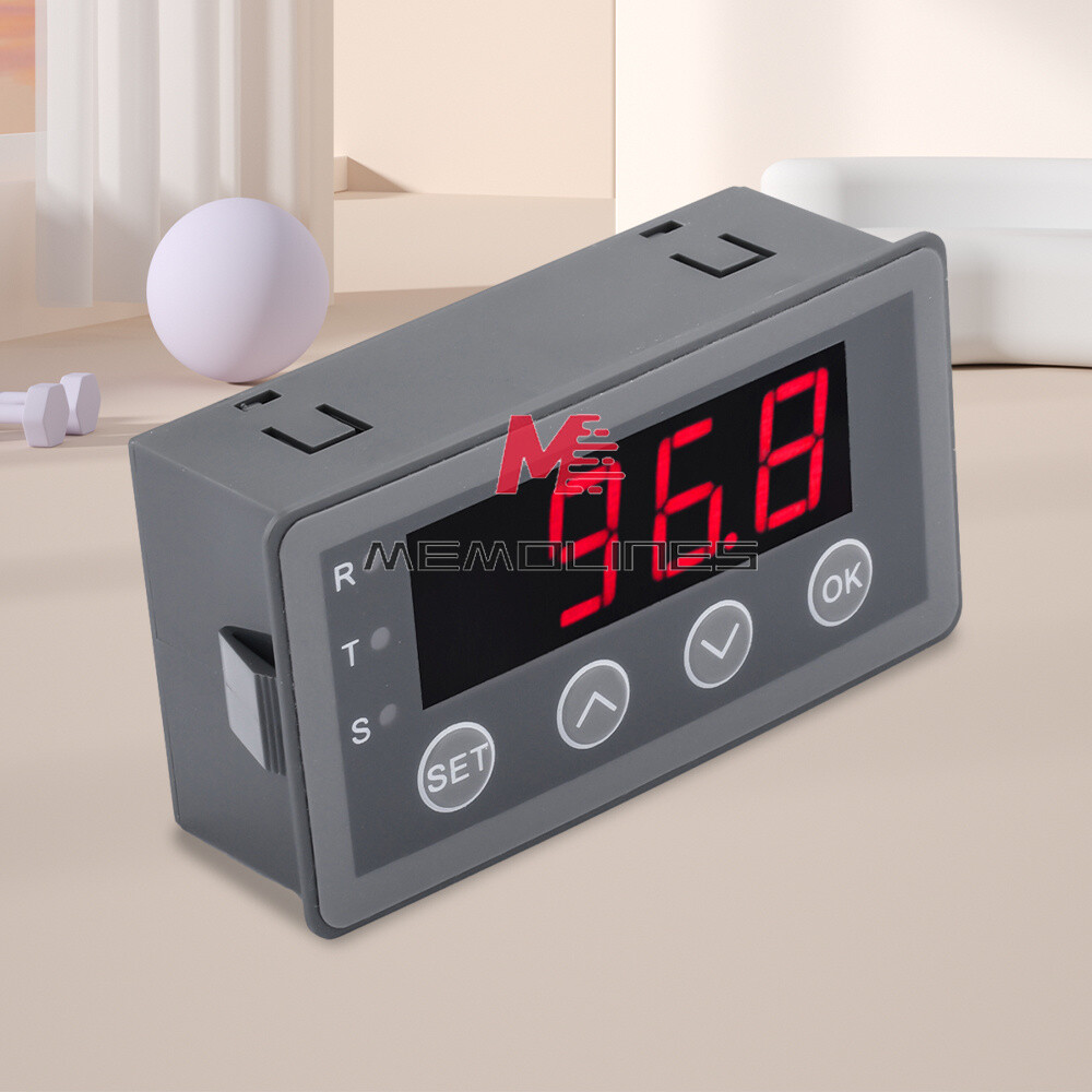 0-10V 0-20mA 2-10V 4-20mA 4-Wire Analog Input (Reception) Display Meter DC 8~25V