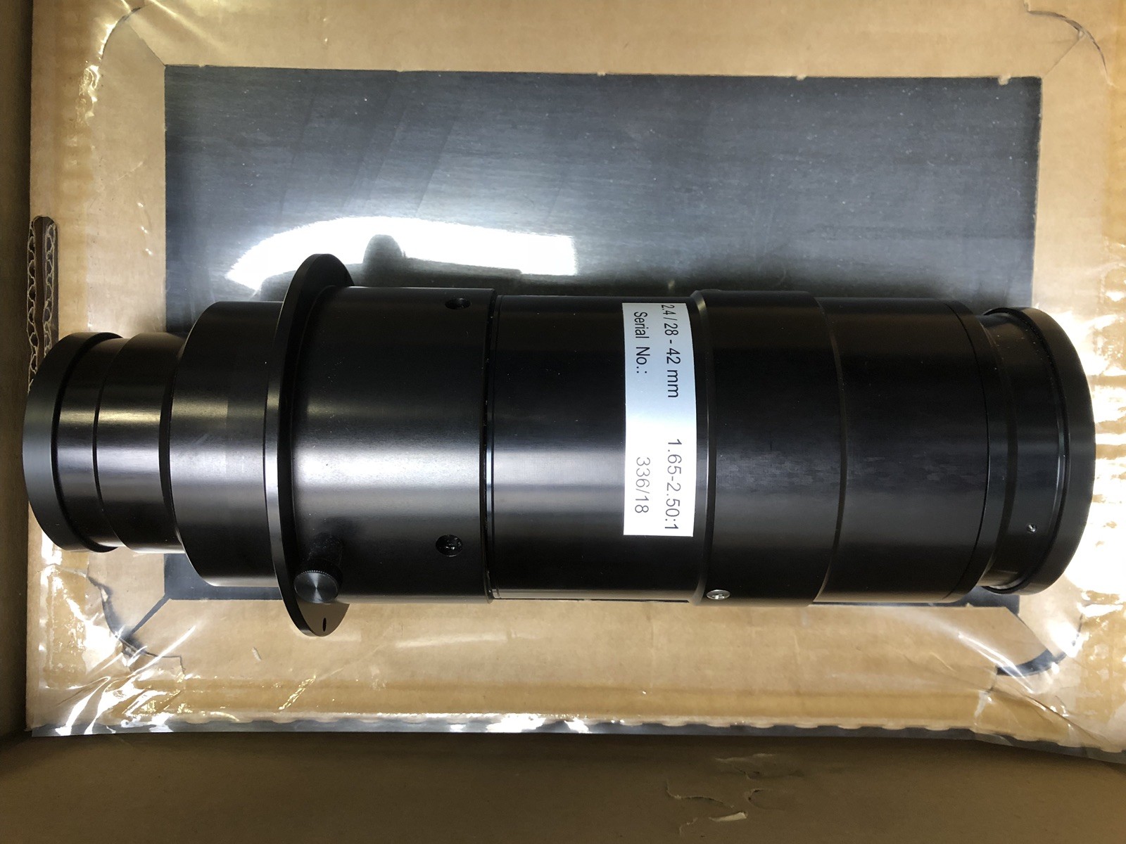 Machine Vision Digital Cinema Camera Microscope Projection Lens 2.4/28-42mm