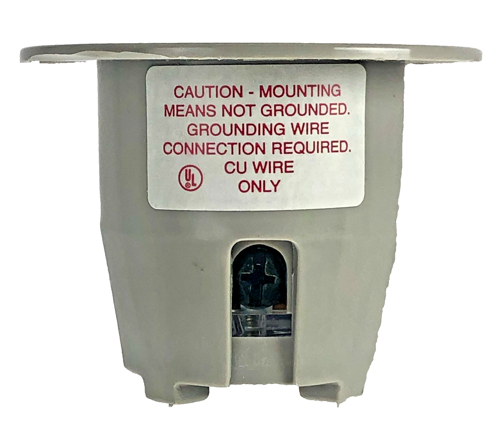 Arrow Hart 5679C Electrical Receptacle Flanged Outlet 15A 250V 2P 3W NEMA 6-15R