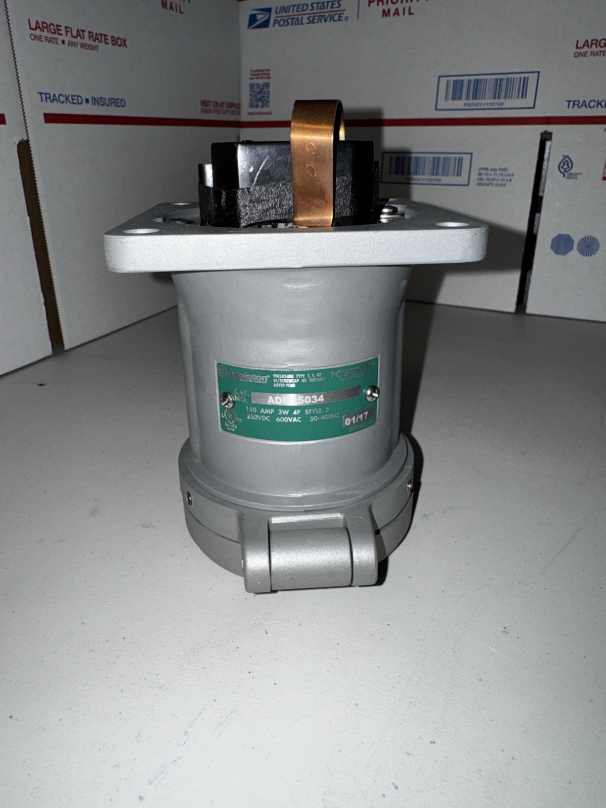 Appleton ADR15034 Powertite Receptacle 150 Amp 600V AC NEW NO BOX