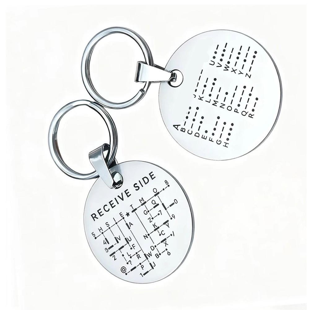 Lightweight Metal Coin for Continuous Wave Practice and For Morse Code Mastery