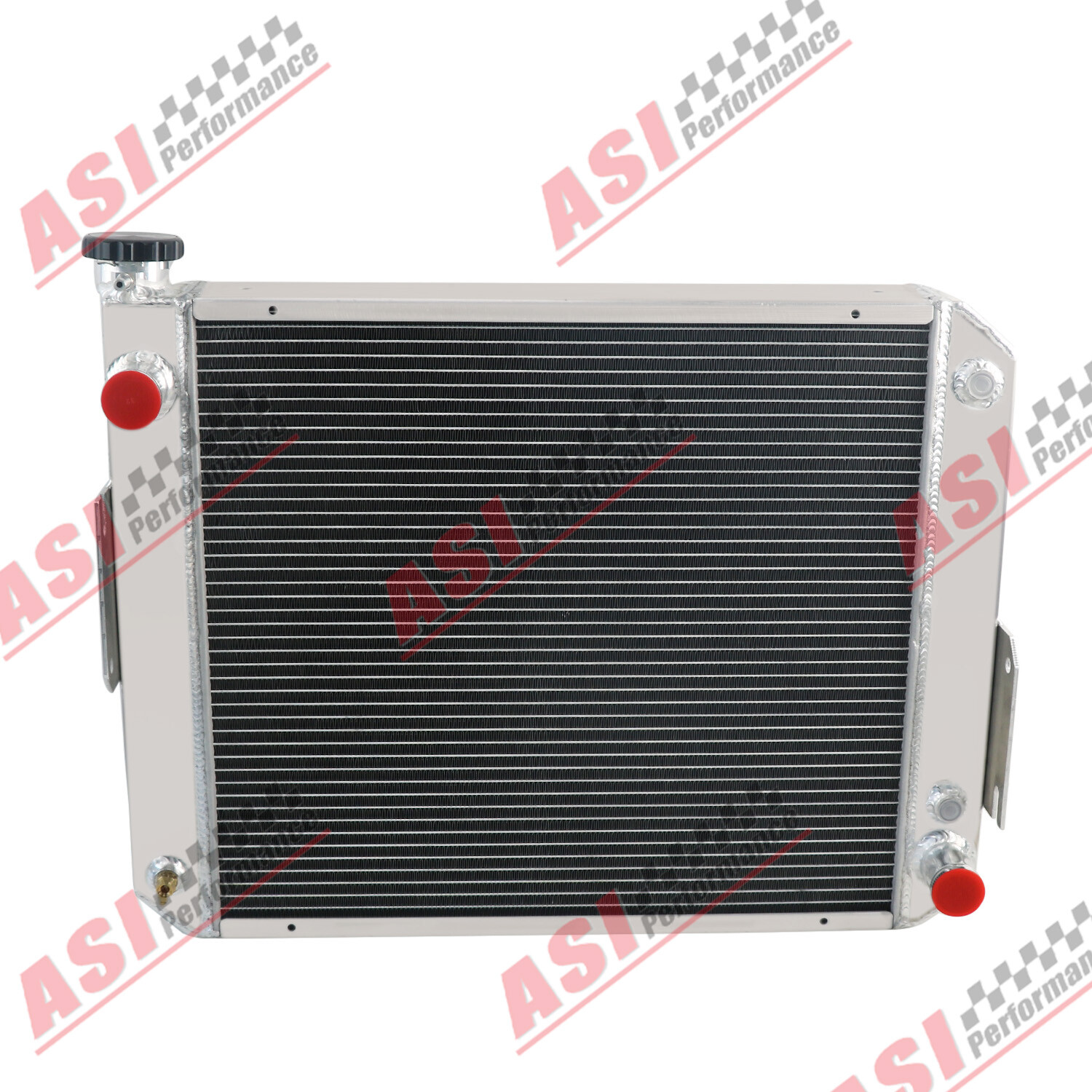 4Row Radiator For Hyster Yale Forklift H45-65XM 2.6L Perkins 2.4L Isuzu GM 3.0L